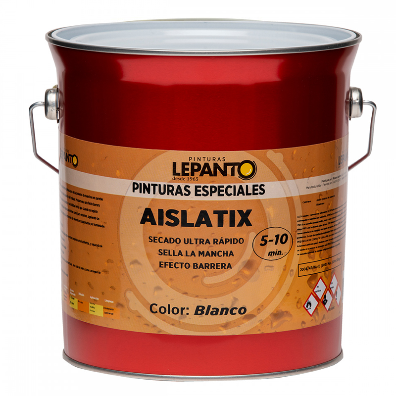 Pintura para suelos Lepanto - rojo óxido satinado 4l